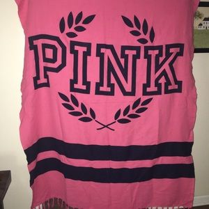 Victoria secret pink throw